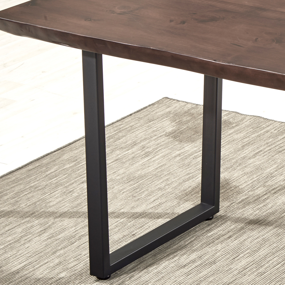 원목 카페 대형 테이블 우드슬랩 식탁 6인용 1600