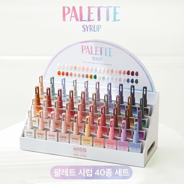 키스뉴욕 팔레트 시럽젤 40종 세트 - 상품 이미지