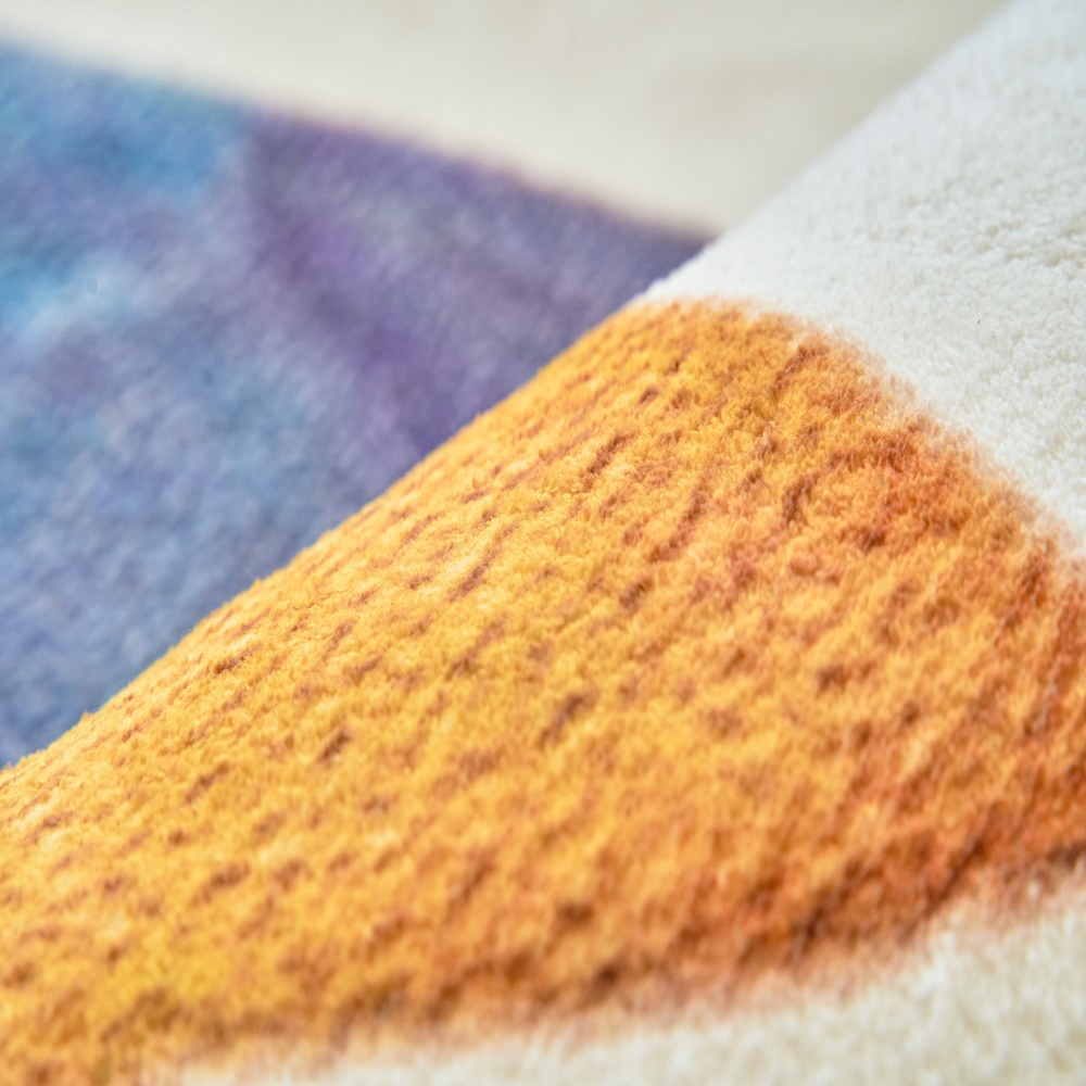 채우다공간 거실 단모 양털 모로칸 워셔블 러그 80x160