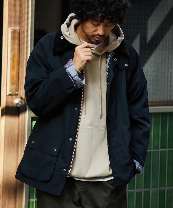 바버 x 프릭스스토어 별주 OS Sleeve 미들렝스 자켓 Barbour 재킷 3컬러 - 상세 이미지 4