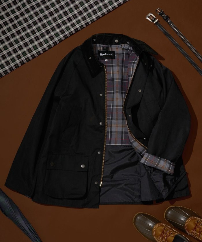바버 x 프릭스스토어 별주 OS Sleeve 미들렝스 자켓 Barbour 재킷 3컬러 - 상품 이미지