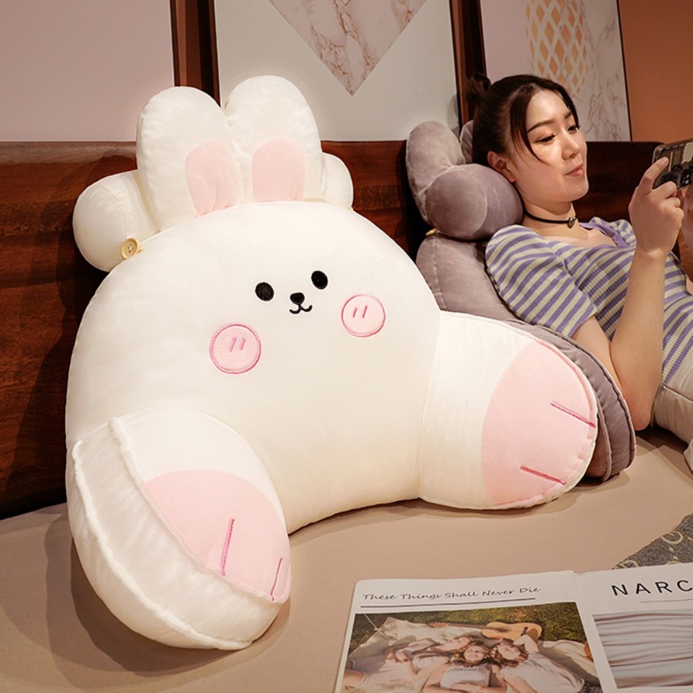 침대등받이쿠션 삼각쿠션 소파 허리 대형 쇼파 허리받침 집순이 베개 등쿠션 - 상세 이미지 2