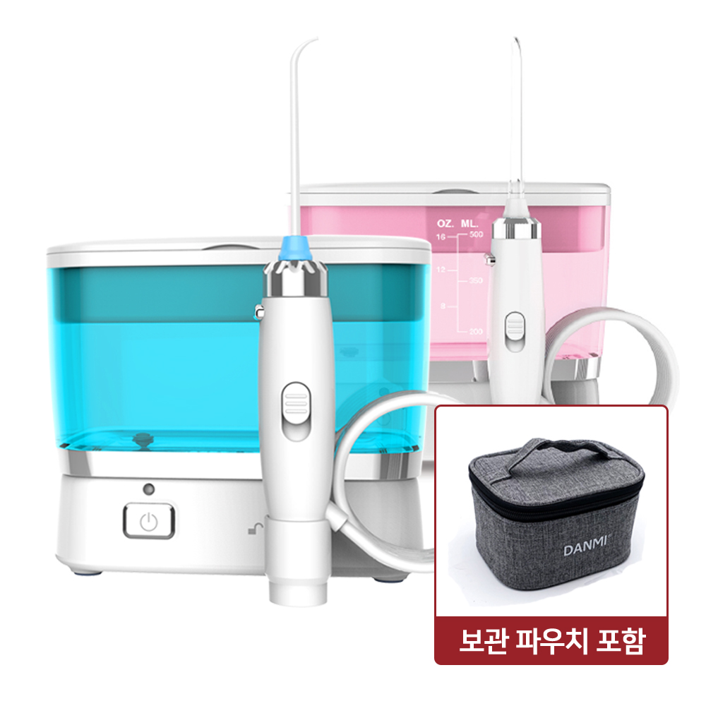 단미 클린픽 구강세정기 물치실 휴대용 가정용 치아세정기 500ml CLS01T 이미지 2
