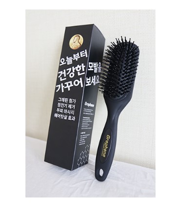 들꽃잠 헤어브러쉬 머리빗 그래핀 두피 어싱 - 상세 이미지 3