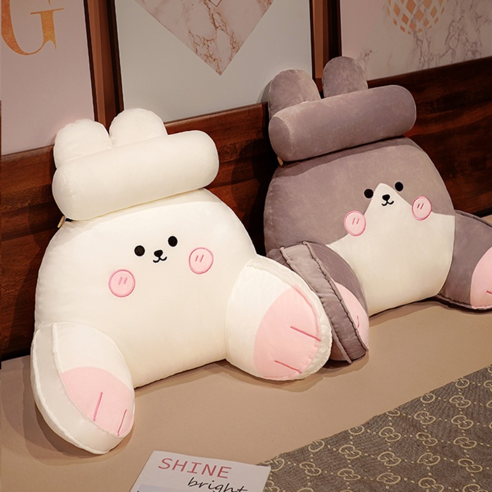 침대등받이쿠션 삼각쿠션 소파 허리 대형 쇼파 허리받침 집순이 베개 등쿠션 - 상품 이미지