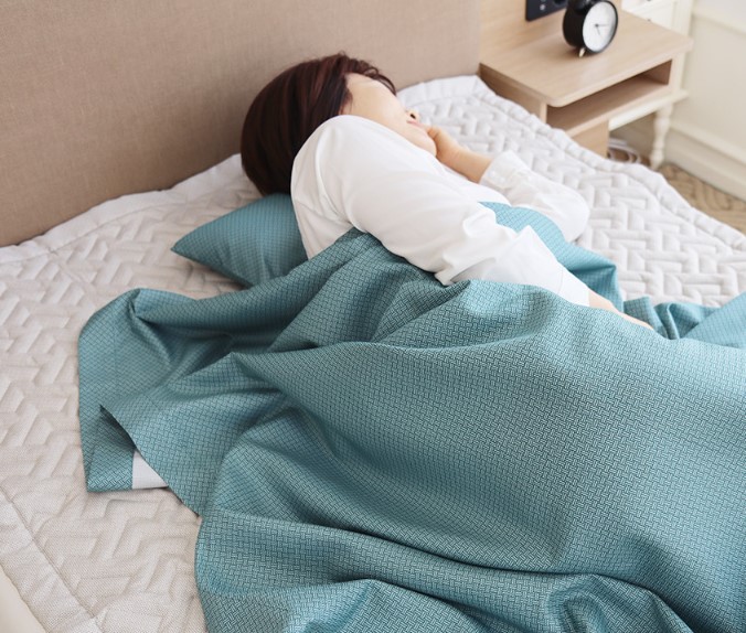 들꽃잠 그래핀  숙면 목 베개 일자형 이미지 7