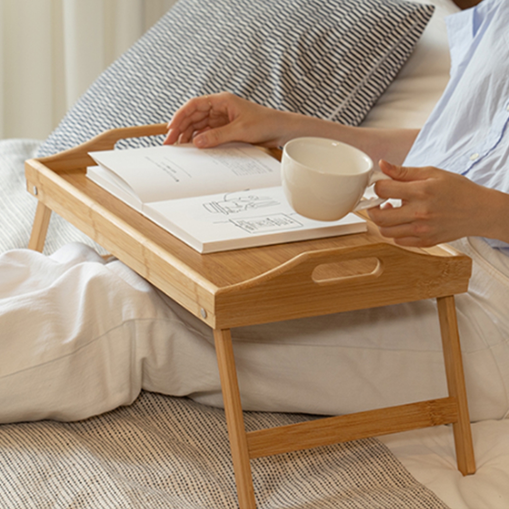 접이식 좌식테이블 원목좌탁 미니 1인 밥상 찻상 트레이