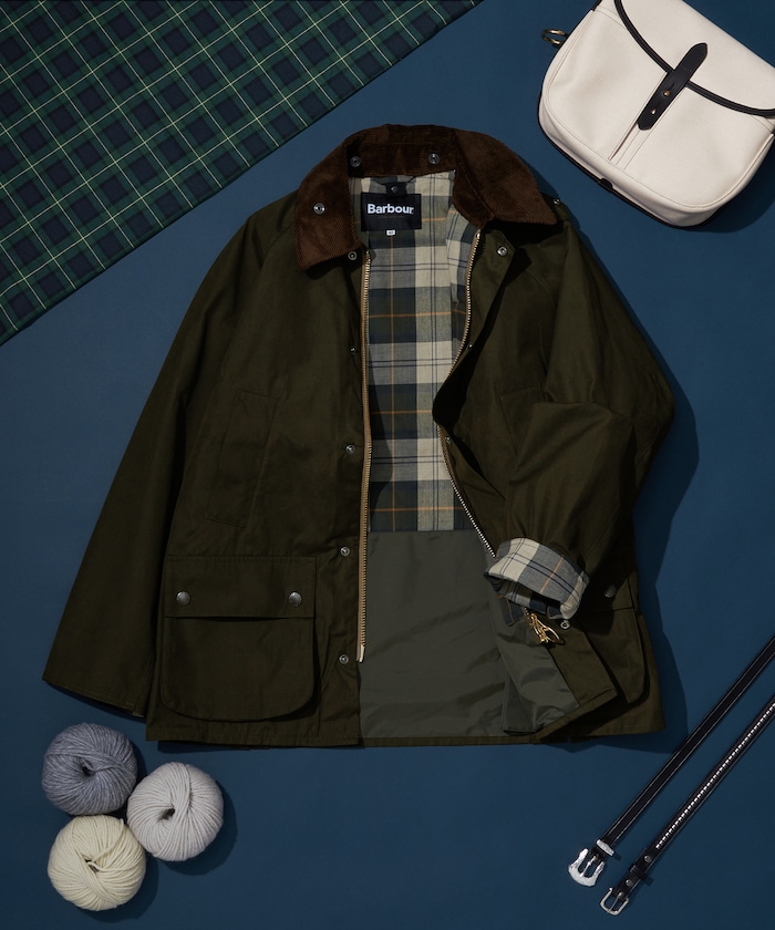 바버 x 프릭스스토어 별주 OS Sleeve 미들렝스 자켓 Barbour 재킷 3컬러 - 상세 이미지 2