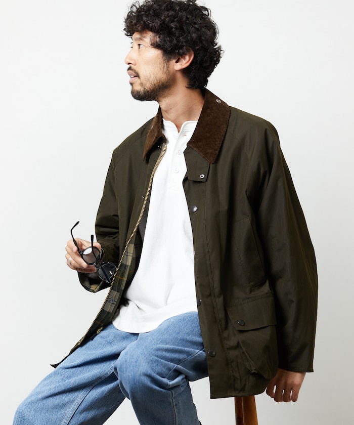 바버 x 프릭스스토어 별주 OS Sleeve 미들렝스 자켓 Barbour 재킷 3컬러 - 상세 이미지 3