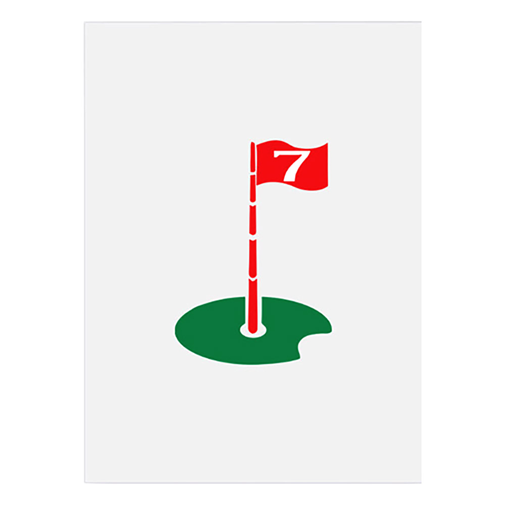 GOLF1004 골프 면타겟 스윙연습 깃발 대 중 소 국산 연습장용 개인 - 메인 이미지