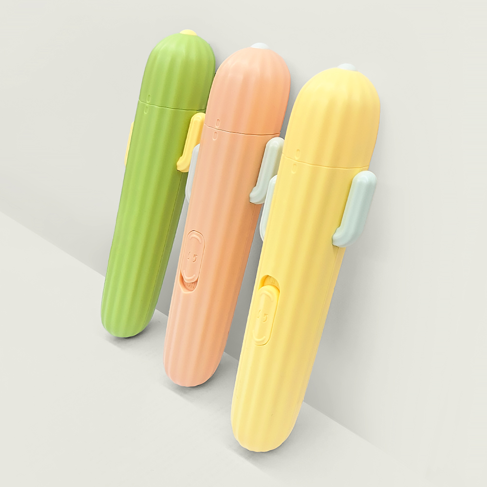 펫쭈 선인장 LED 발톱갈이 그라인더 강아지 고양이 다듬기 발톱깎이 케어