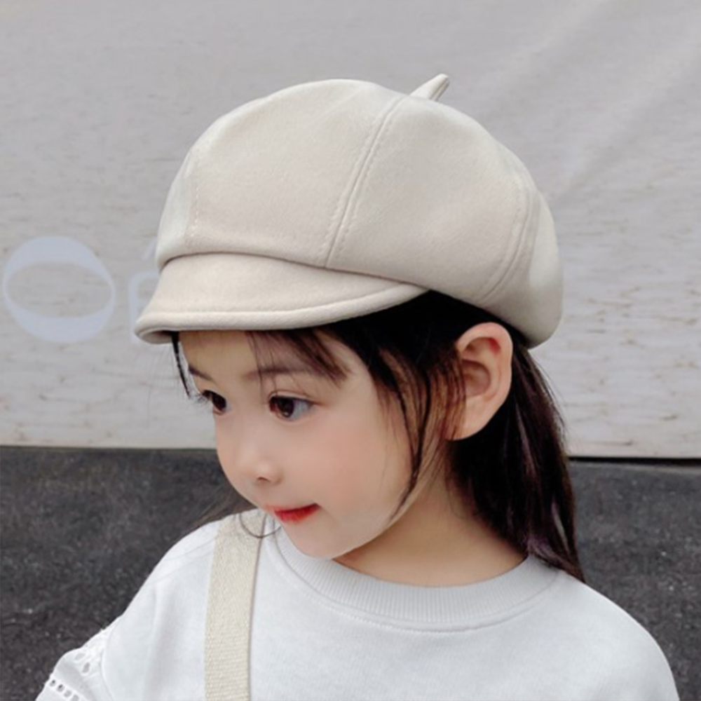 아동 베레모 예쁜 유아 여아 아기 모자 키즈 여자아이 귀여운 빵모자 가을 겨울 봄 여름 - 상품 이미지