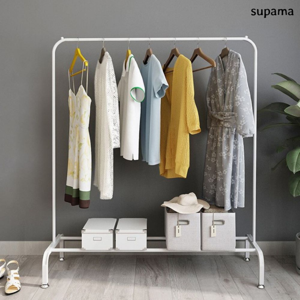 반조립 행거 코스트코 홈쇼핑 올인원 이동식 강철 옷걸이 스탠드 철제