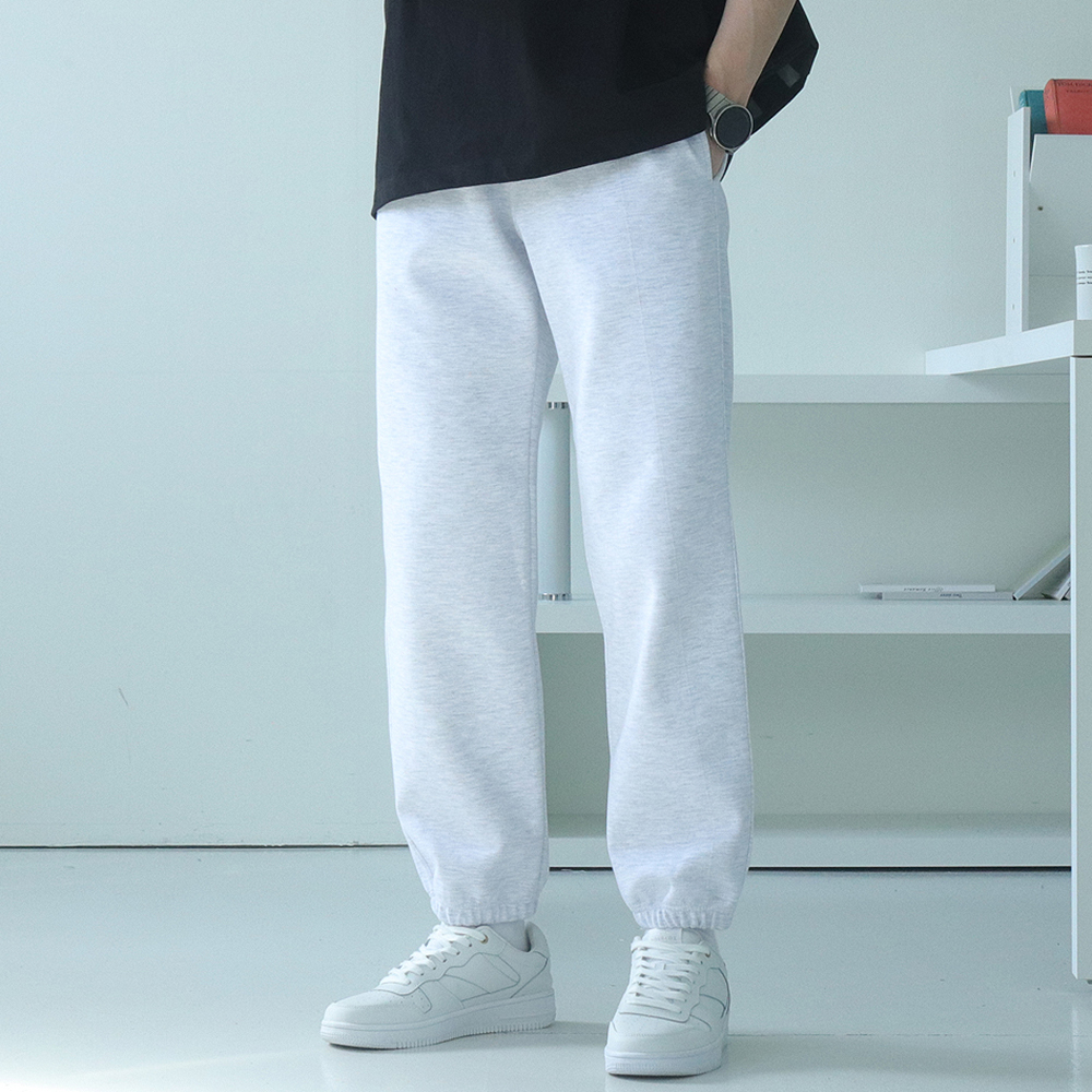 남자 조거팬츠 밴딩 스판 트레이닝 팬츠 남성면바지 - 상세 이미지 4