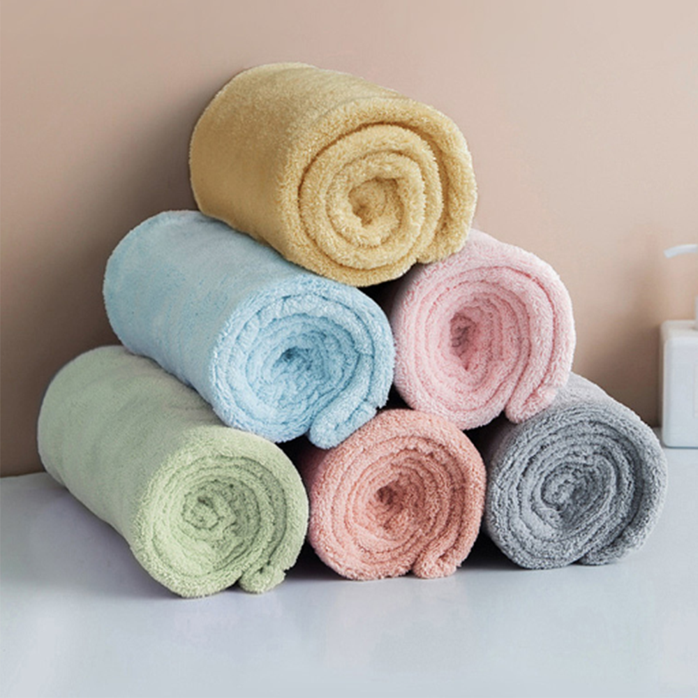 드라이 수건 헤어 타올 극세사 고급 호텔 머리 말리는 건조 답례품 샤워 세안 터번 말리기