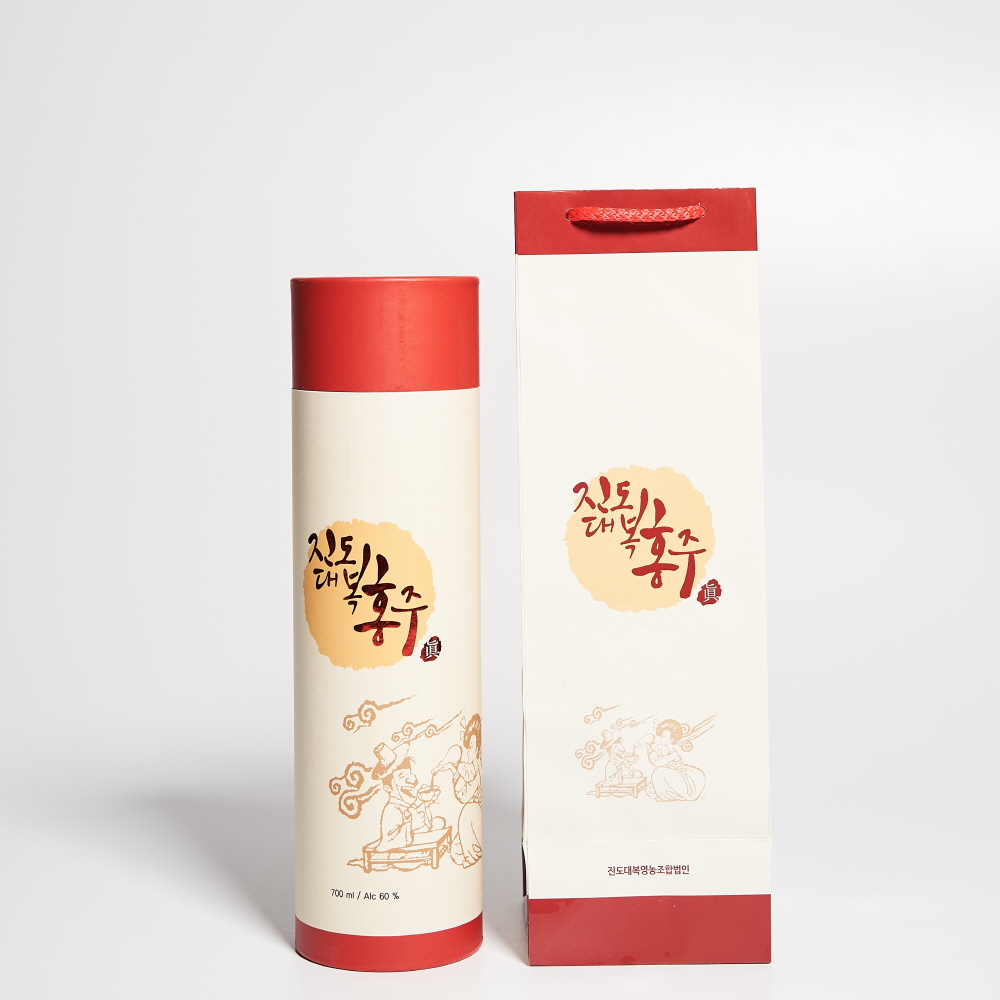 진도홍주 대복 진 11호 60도 700ml 지초주 (케이스, 쇼핑백 포함) - 상세 이미지 4