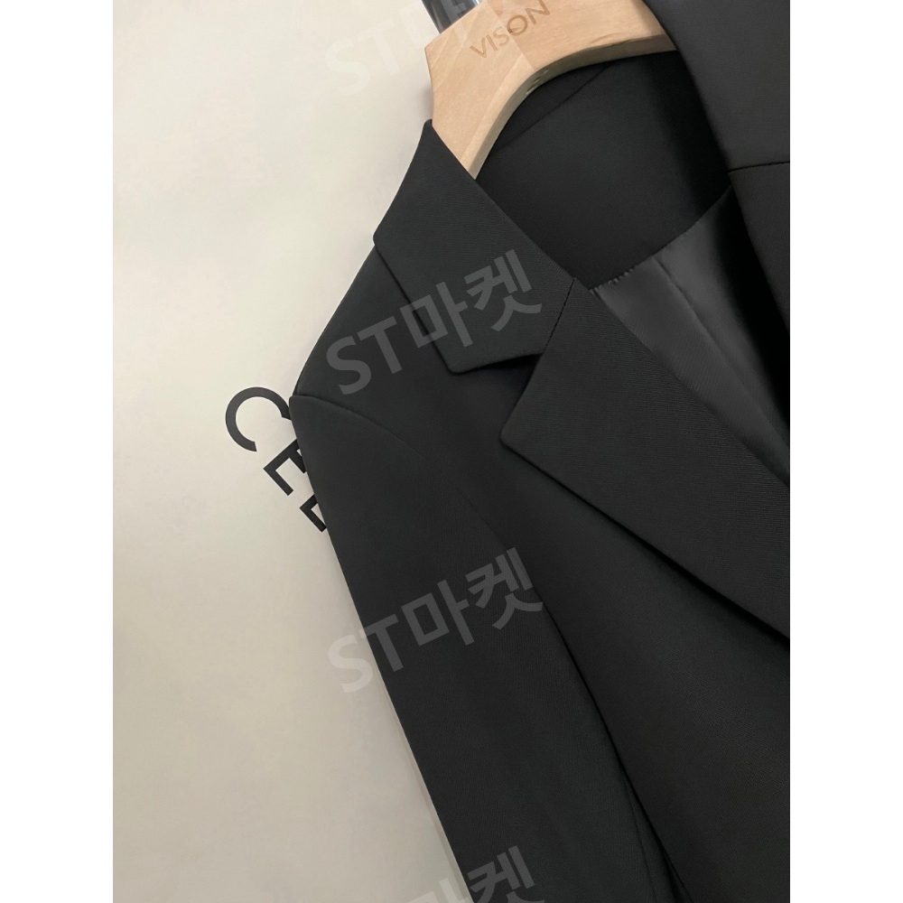 블랙 정장 재킷 여성 새로운 봄 가을 슬림핏 햅번 스타일 출근룩 패셔너블 싱글 자켓 - 상세 이미지 2
