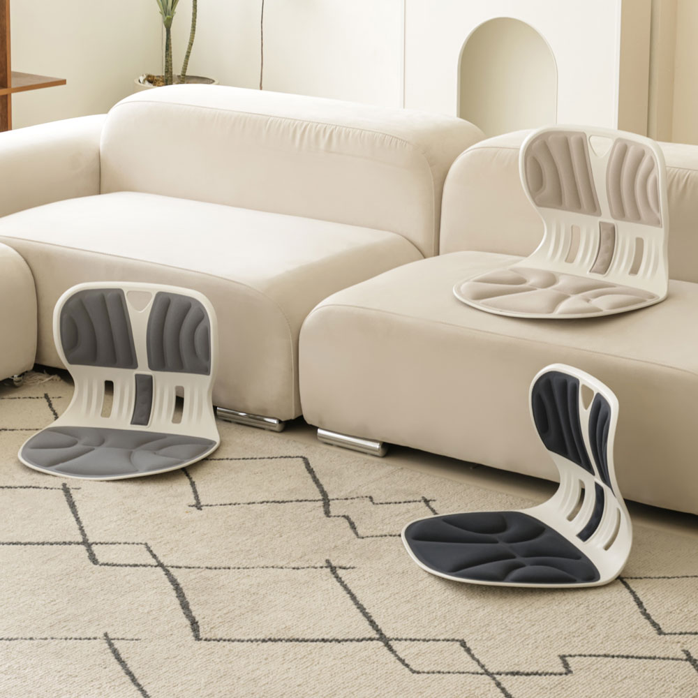 보네드 좌식의자 바른 자세 교정의자 슬림형 커브 허리 척추 골반 보호 디스크 의자