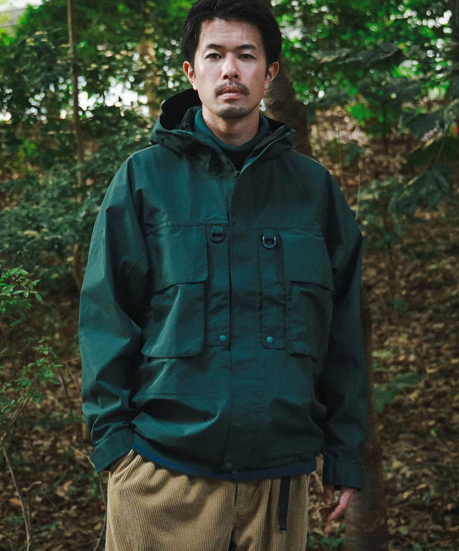 아부가르시아 × 빔스 별주 피싱 재킷 그린 BEAMS Abu Garcia - 상세 이미지 4