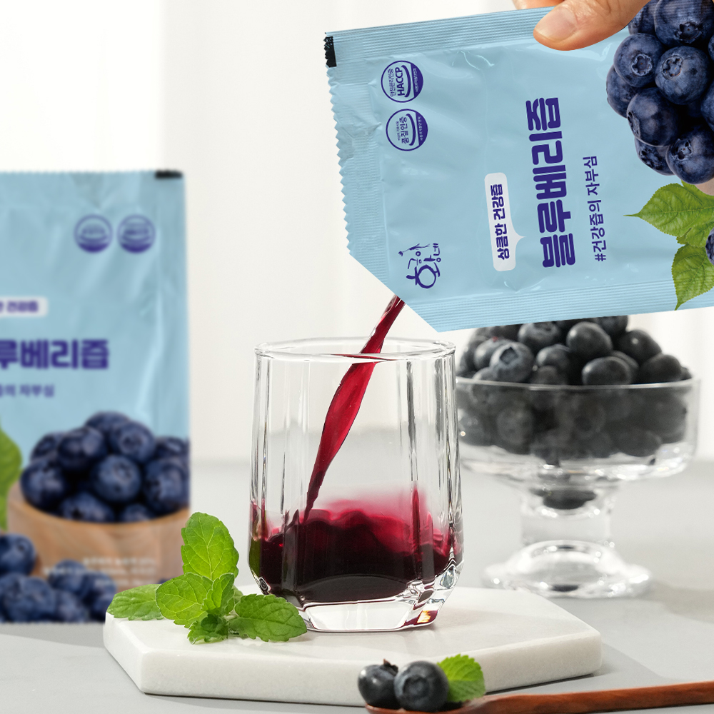 블루베리즙 블루베리 70ml 30포 주스