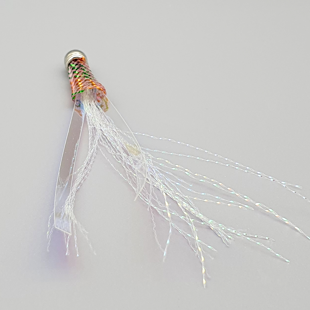 ABIBI'S GOMULSANG 수제 고양이 장난감 리필 낚시대 레인보우 필름 심해 꼴뚜기