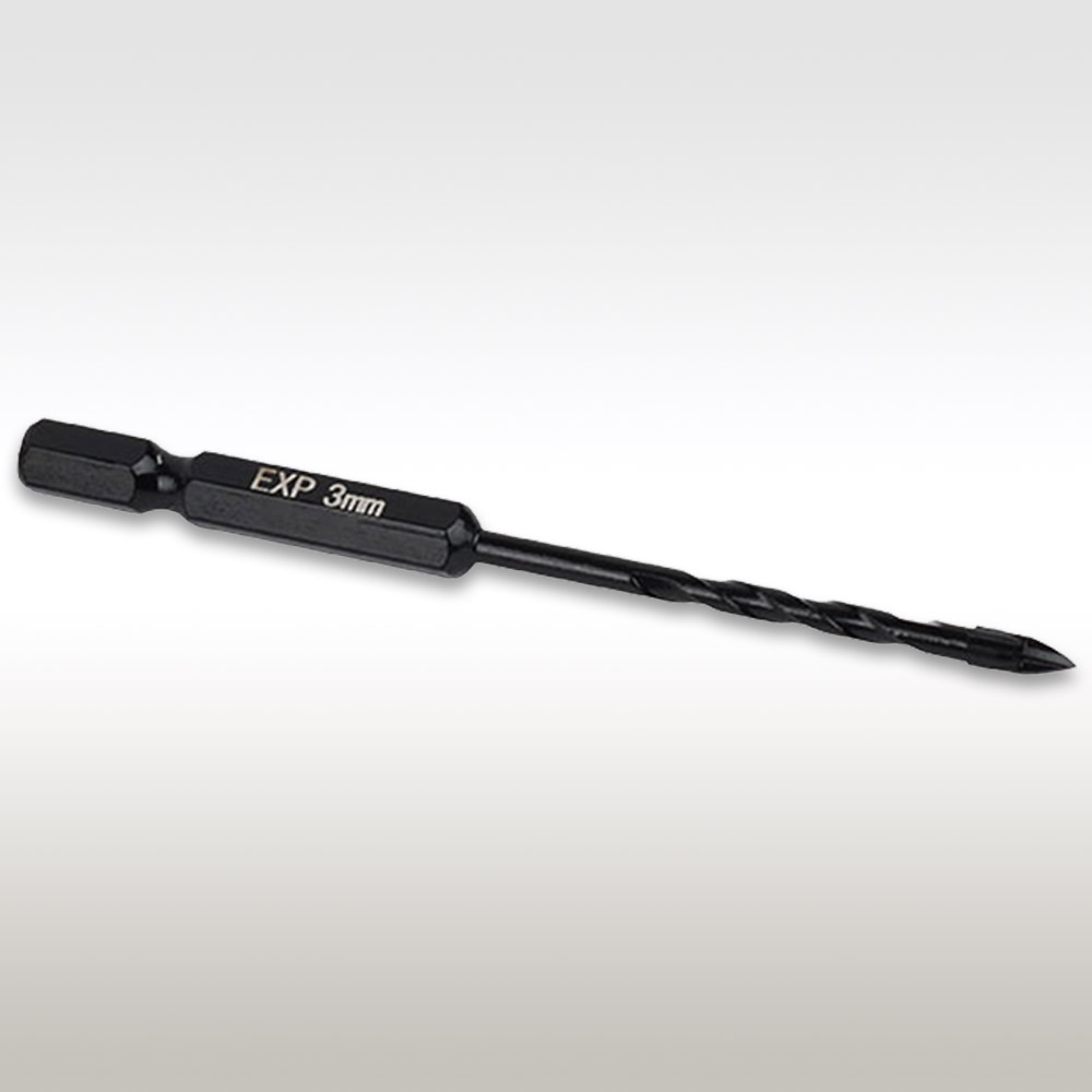 이엑스파워 만능드릴비트 4날 EMD-03 3mm - 상품 이미지