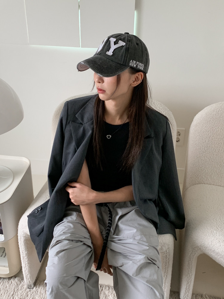 [18종/BEST] y2k 레터링 자수 빈티지 페스티벌 볼캡 모자 모음 상세 이미지 244