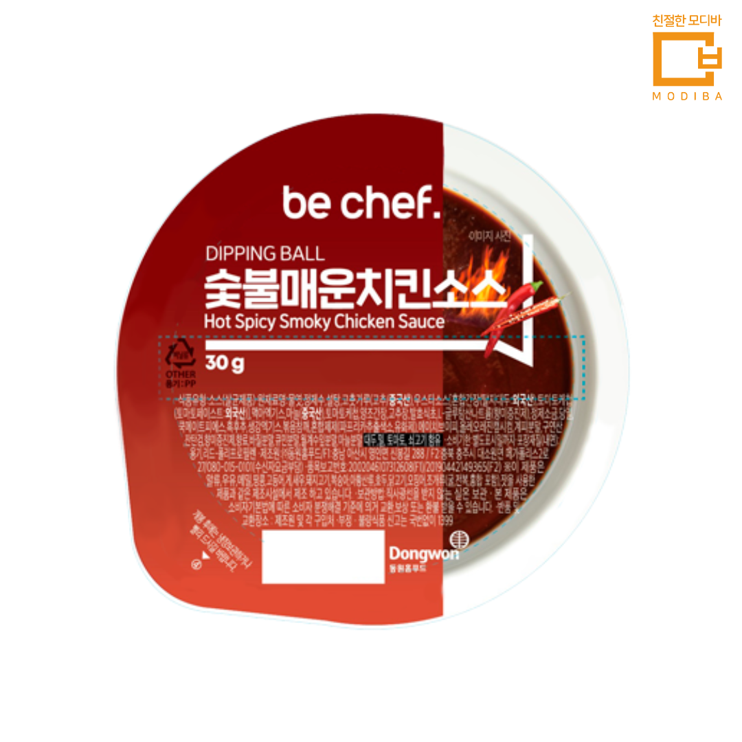 동원 양념치킨 소스 일회용 동원 디핑 볼 소스 - 상세 이미지 4