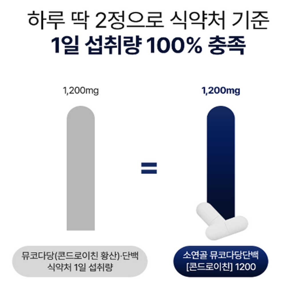 콘드리친 콘도로이친 코스트코 콘드로이친 1200 효능 무부프리 60정 - 상세 이미지 4