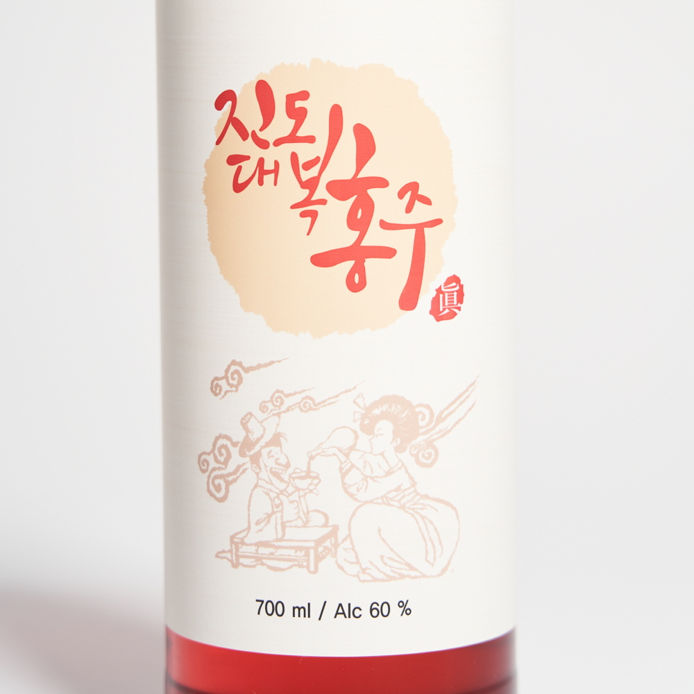진도홍주 대복 진 11호 60도 700ml 지초주 (케이스, 쇼핑백 포함) - 상세 이미지 2