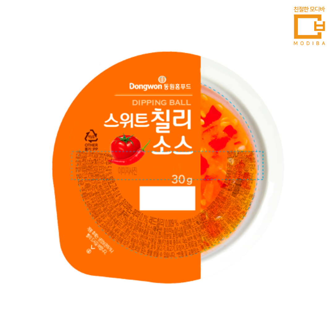 동원 양념치킨 소스 일회용 동원 디핑 볼 소스 - 상세 이미지 5