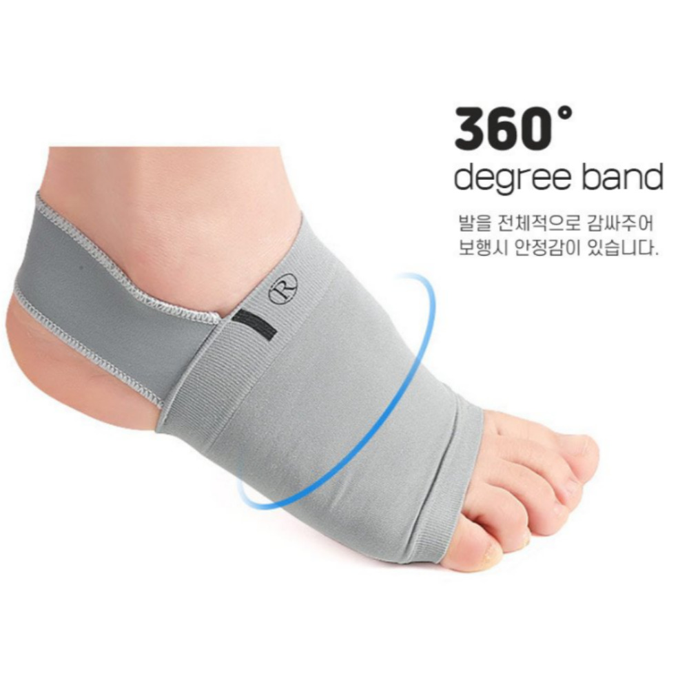 일상비서 발아치패드 발바닥 아치 평발 쿠션 패드 족저근막염 주상골 밴드 - 상세 이미지 3