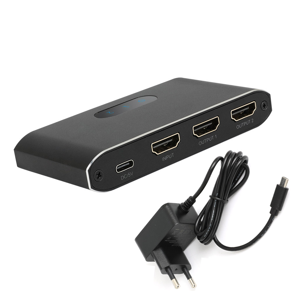 4K HDMI 분배기 1:2 HDMI공유기 셋탑박스 스플리터