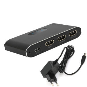 4K HDMI 분배기 1:2 HDMI 공유기 셋탑박스 스플리터 개봉기 | 실사용 후기 - 상품 이미지 1