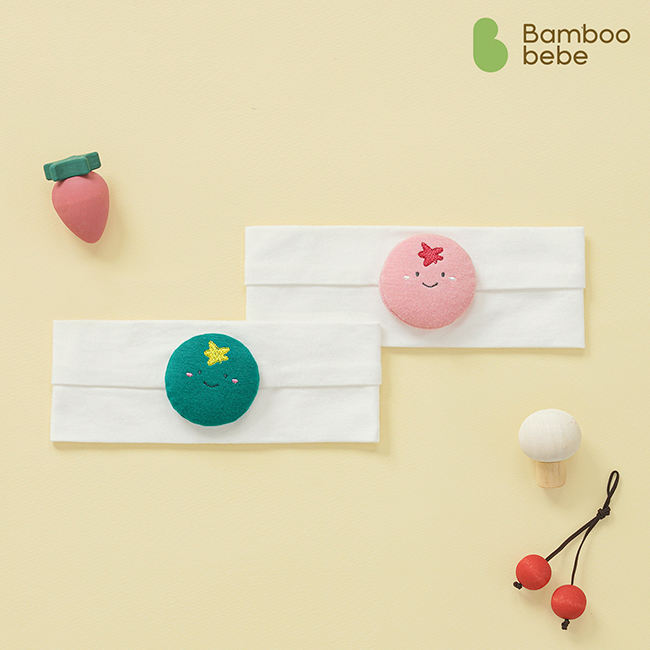 [밤부베베] 토마토 헤어밴드