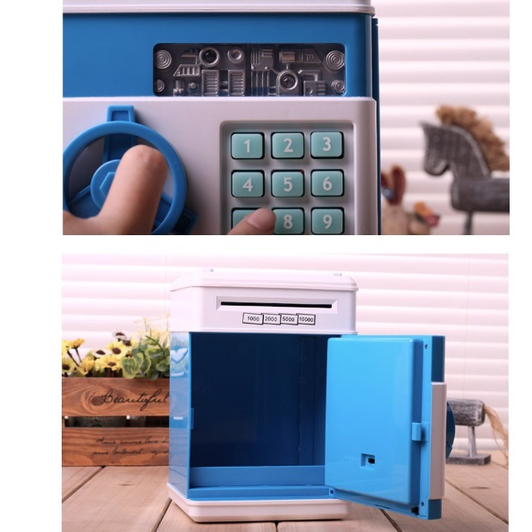 전자 어린이미니금고 atm기 저금통 atm 금고 금고형 저금통 - 상세 이미지 2