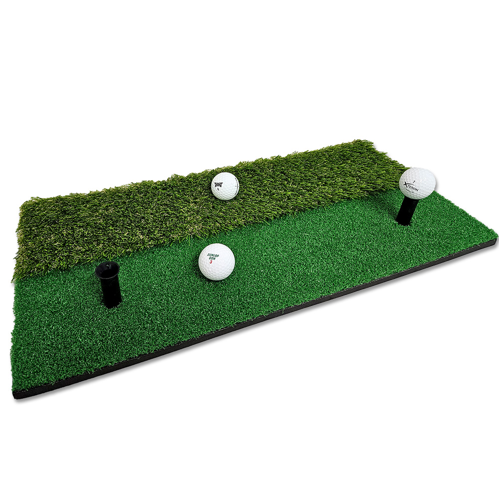 골프매트 타석 스윙 매트 투컬러 페어웨이 실내골프연습용 60cm x 30cm