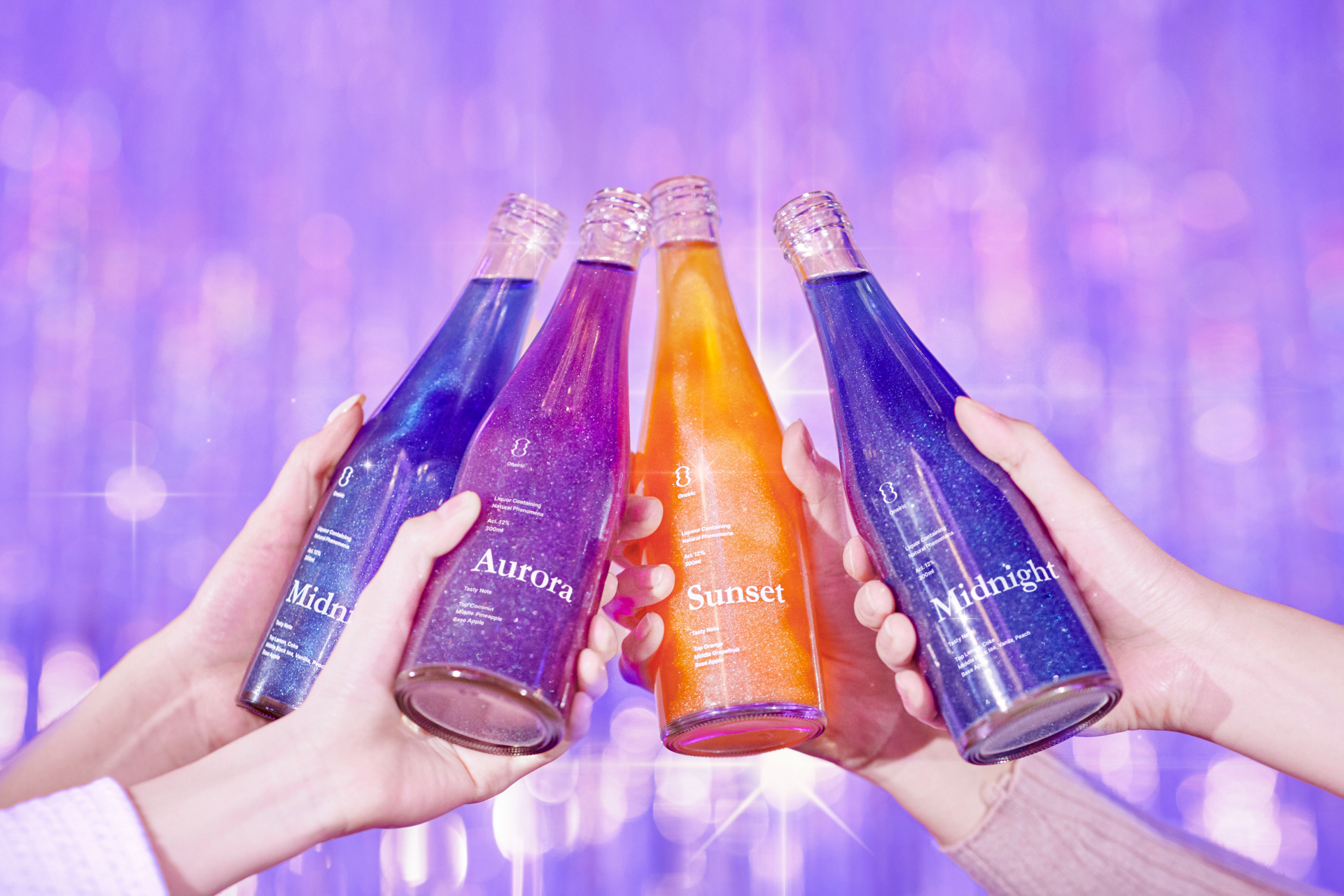 우주술 3종 세트 300ml 12도 3병 세트 전통주 선물 패키지 포장