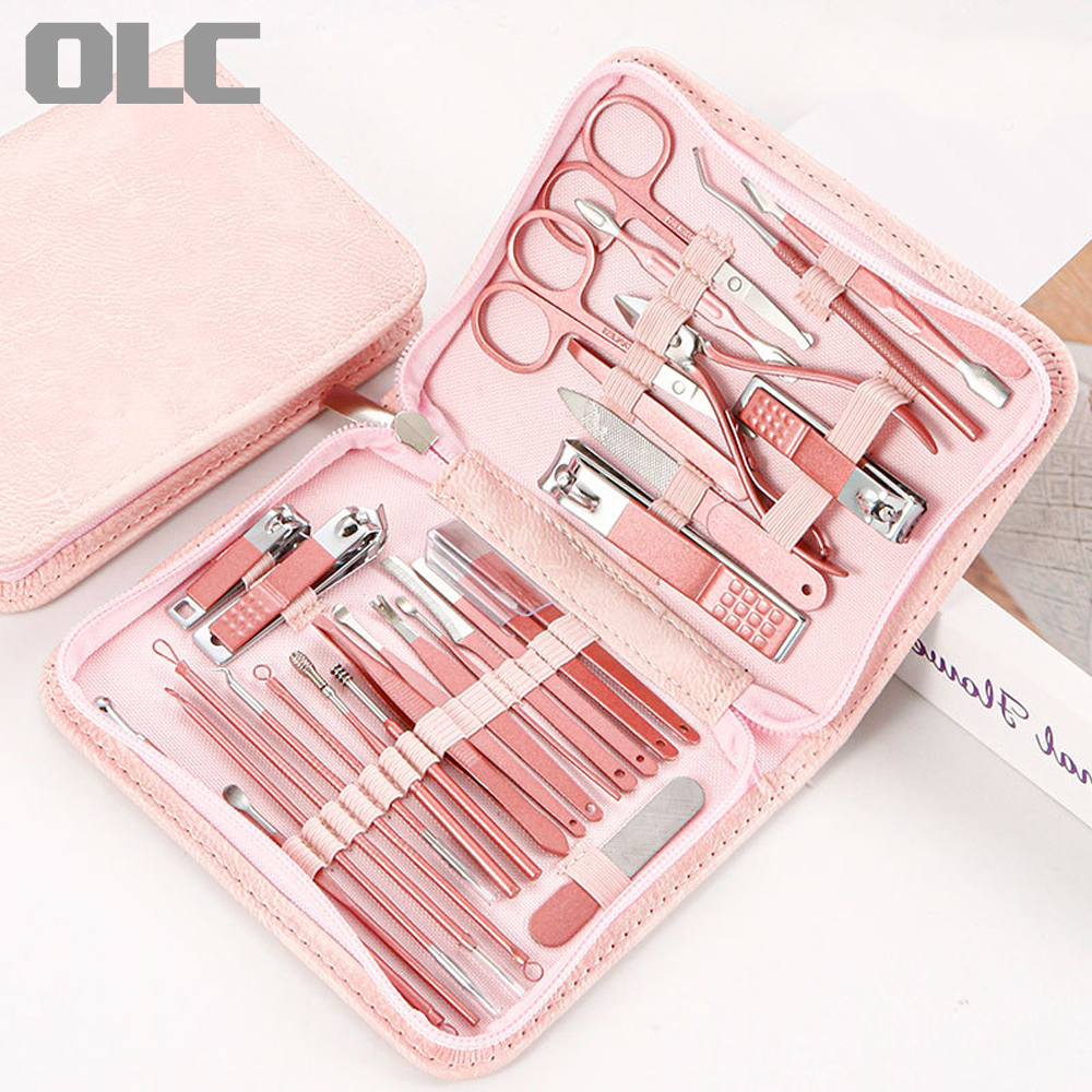 OLC 손톱깎이 네일케어 여드름 피지 압출기 30종 풀세트 - 상품 이미지
