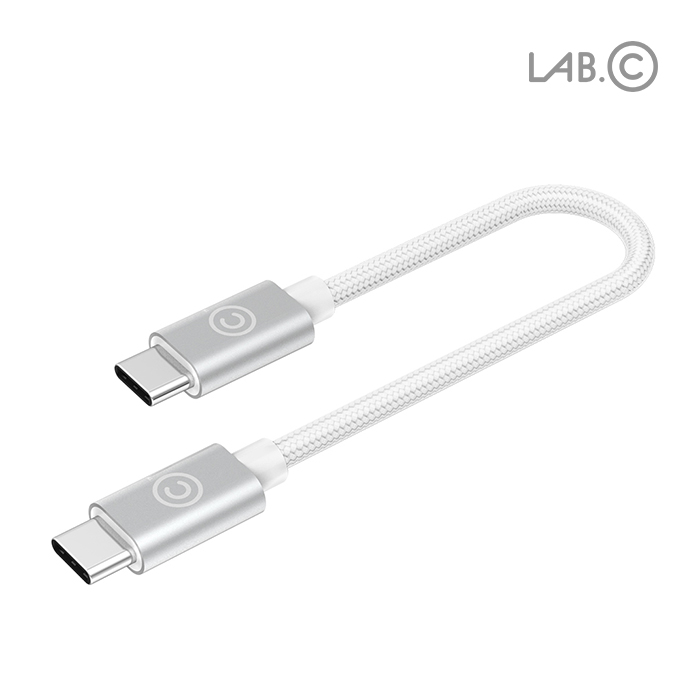 랩씨 C타입 초고속 충전 케이블(15cm) CtoC 최대 60W - 상세 이미지 4