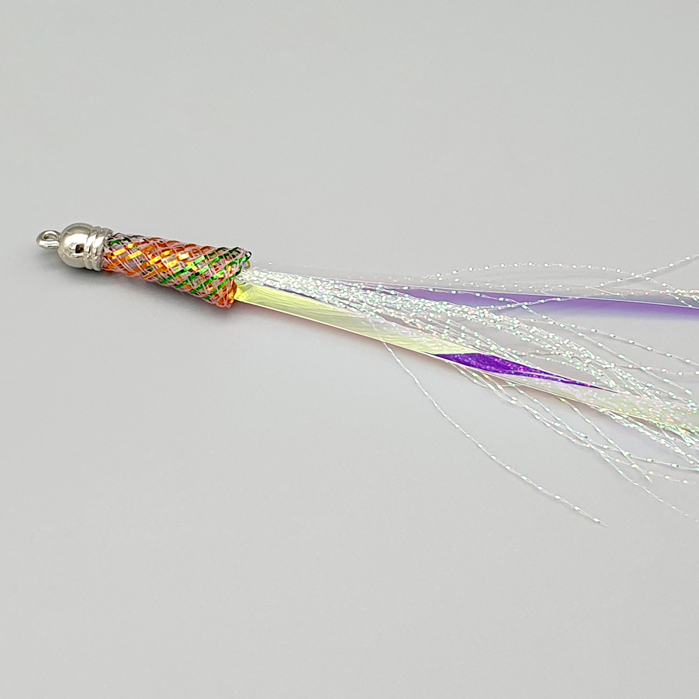 ABIBI'S GOMULSANG 수제 고양이 장난감 리필 낚시대 레인보우 필름 심해 꼴뚜기