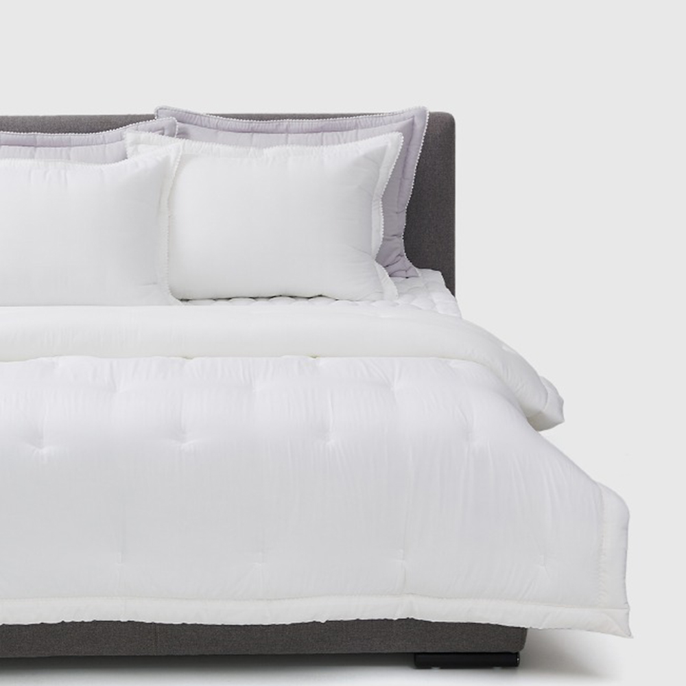 레노마 홈 르노모달 사계절 차렵이불 Ss Q 화이트 그레이 네이비