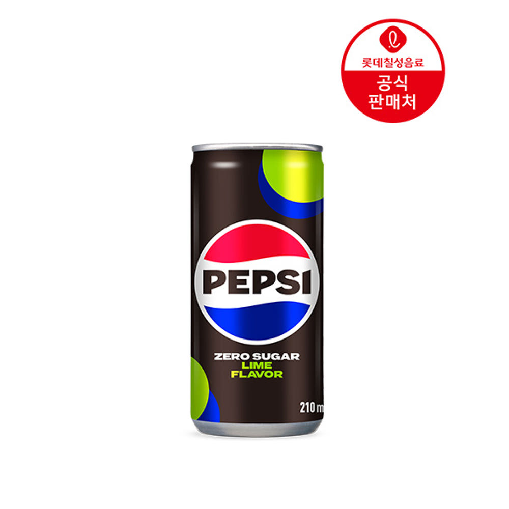 펩시 제로 슈거 라임향 210ml 60캔