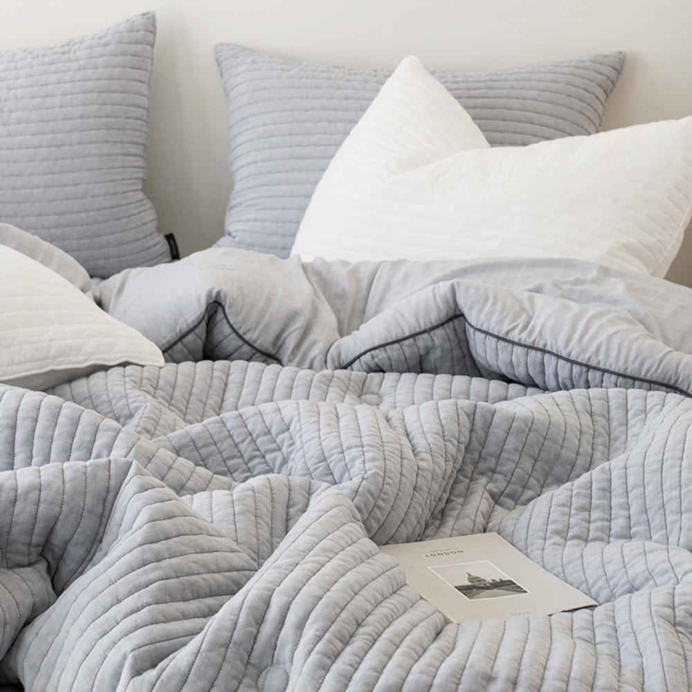 도브 모달 간절기 차렵이불 그레이 아이방 안방 사계절 봄 가을