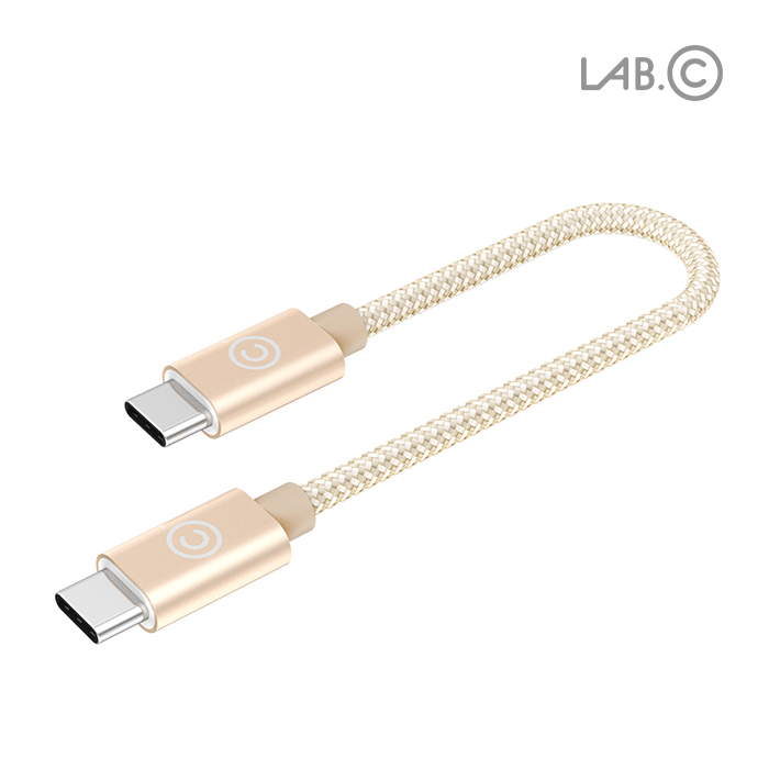 랩씨 C타입 초고속 충전 케이블(15cm) CtoC 최대 60W - 상세 이미지 2