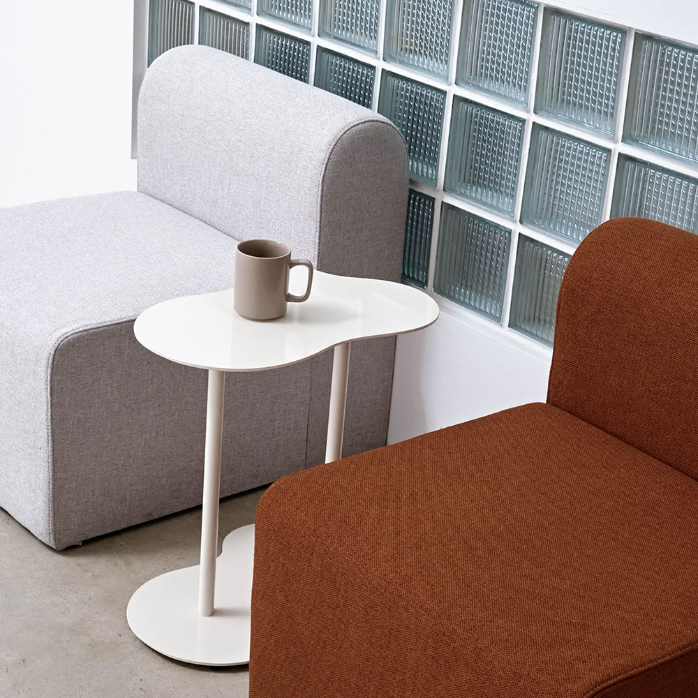 패브릭쇼파 1인 모듈 카페 거실 미니 플러피 쇼파