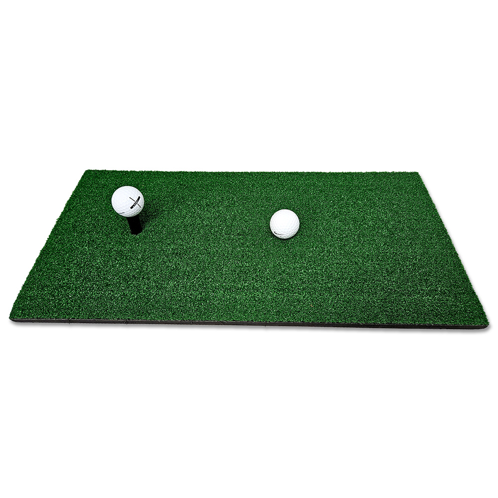 골프매트 타석 스윙 매트 투컬러 페어웨이 실내골프연습용 60cm x 30cm 이미지 6