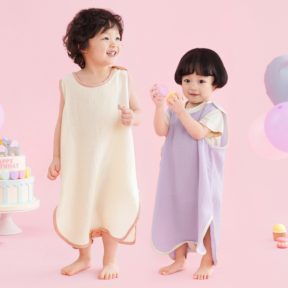 [밤부베베] 요루거즈 마카롱 수면나시(0~48개월) - 상세 이미지 2
