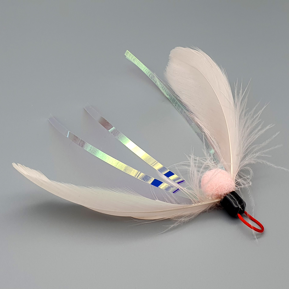 ABIBI'S GOMULSANG 수제 고양이 장난감 낚시대 막대 리필 미끼 끈 벌레 깃털 곤충 휘리릭날개