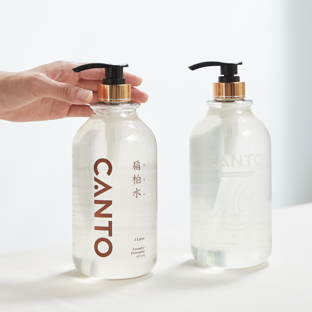 칸토 편백수 세탁세제 액상형 1L 1개입 중성 유아 아기 신생아
